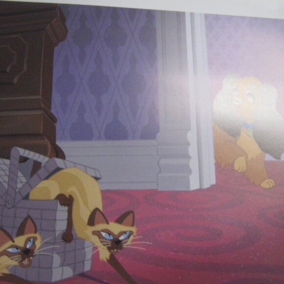 TWO NEW Sets of Disney Lady and the Tramp & Lady and Tramp 2 Portfolios - Picture 5 of 15